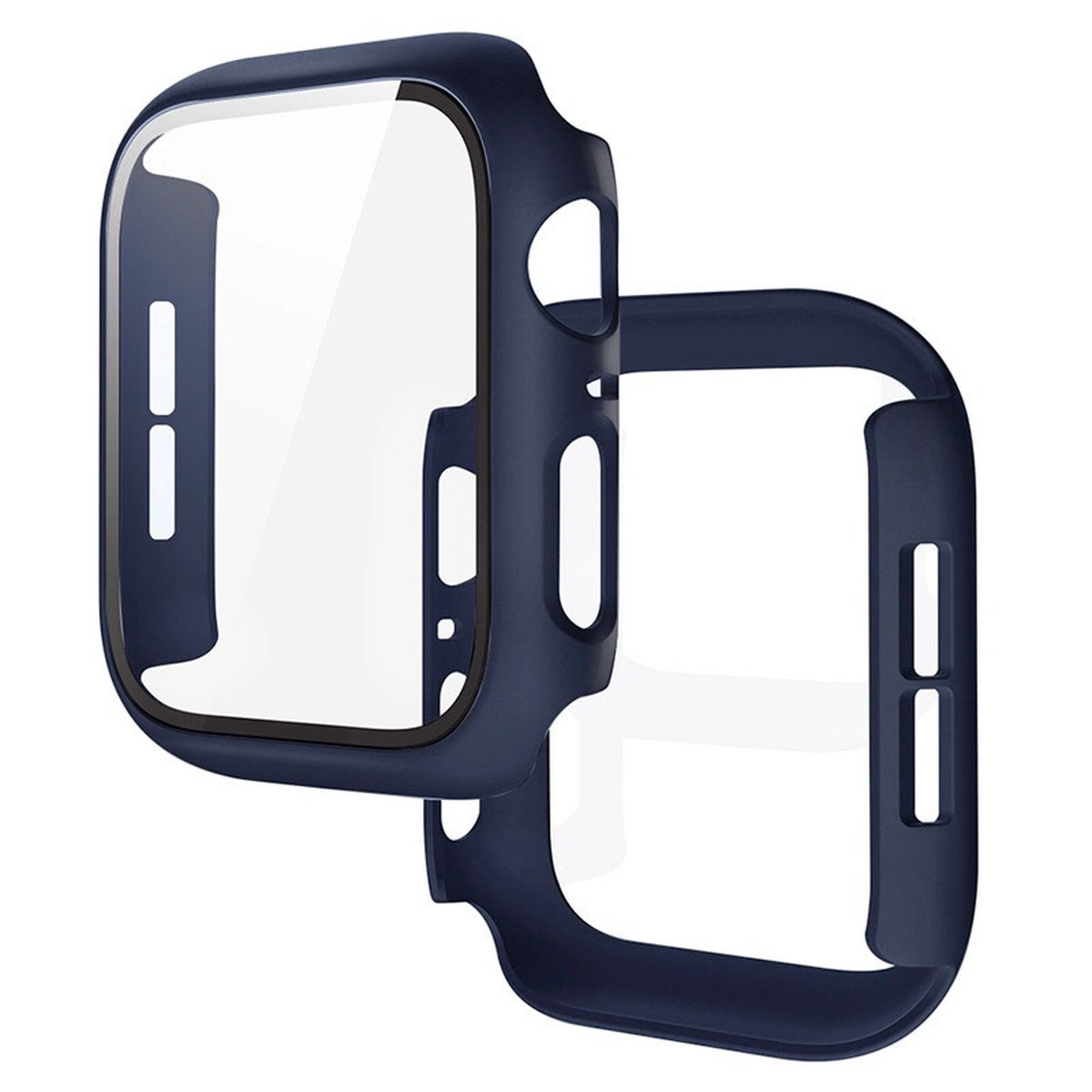 Etui z wbudowanym szkłem Bizon Case Watch Adamo do Apple Watch SE 3 / SE 2 / SE / 6 / 5 / 4 (40 mm)